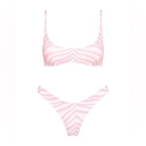 Triangl Maci Zebra Punch Bikini Set
